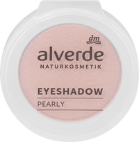 alverde NATURKOSMETIK Lidschatten Mono Pearly 28 Rosy Nude, 1,5 g