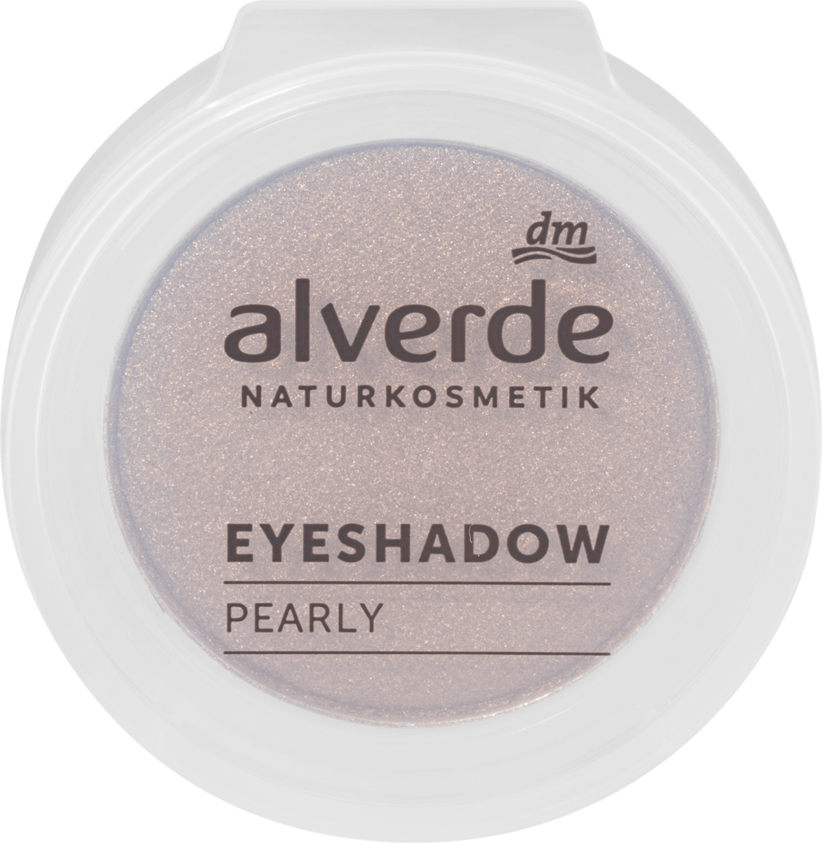 alverde NATURKOSMETIK Lidschatten Mono Pearly 29 Hazel Glow, 1,5 g