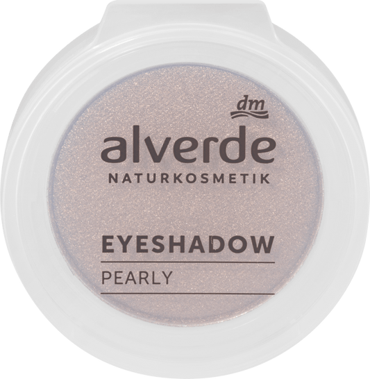 alverde NATURKOSMETIK Lidschatten Mono Pearly 29 Hazel Glow, 1,5 g