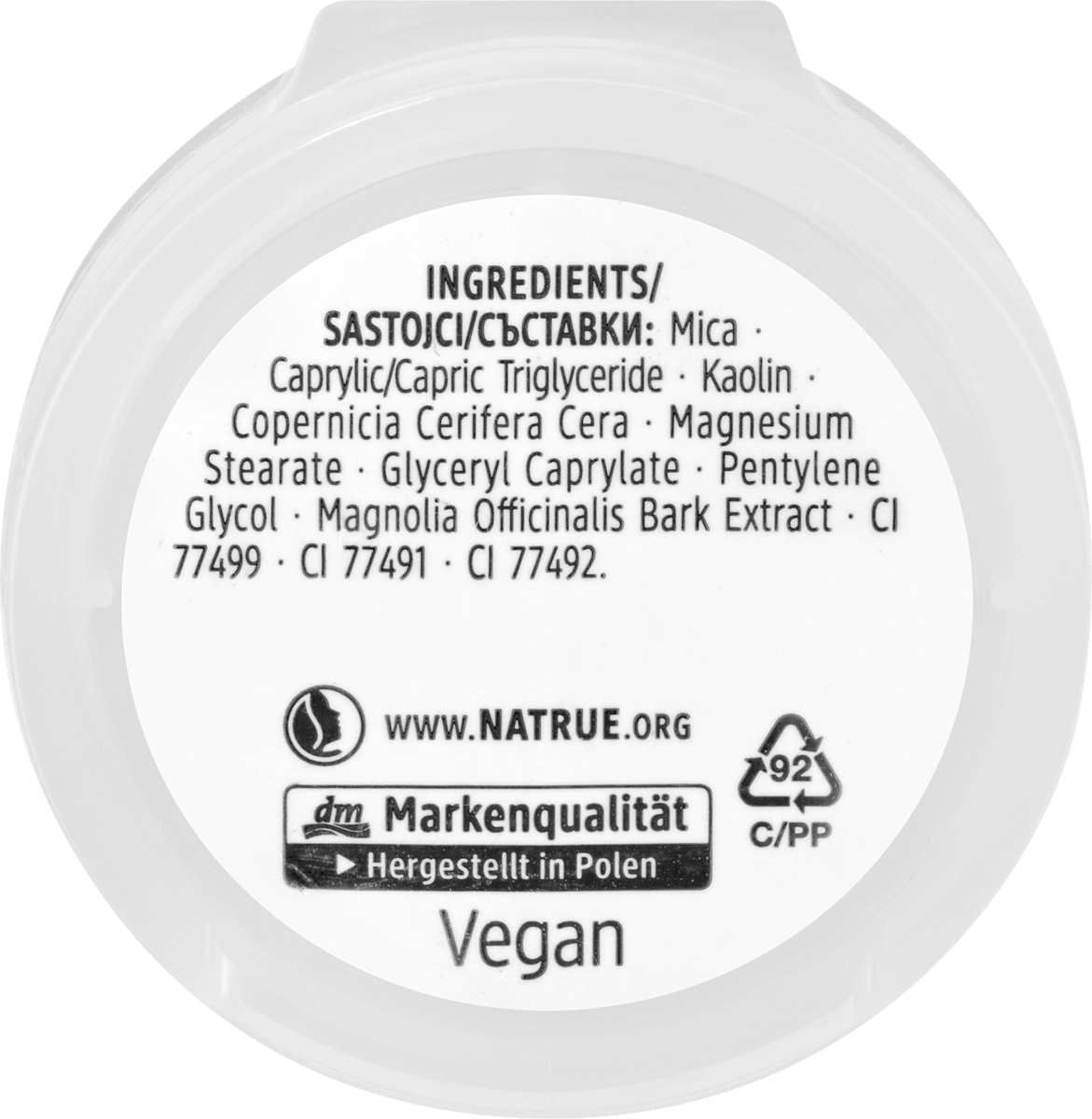 alverde NATURKOSMETIK Lidschatten Mono Pearly 31 Glowing Moss, 1,5 g