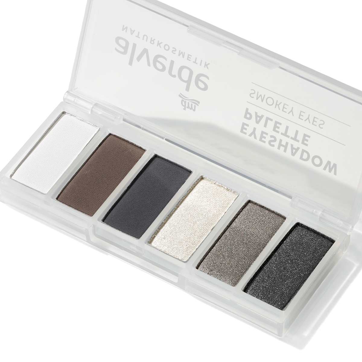 alverde NATURKOSMETIK Lidschatten Palette 10 Smokey Eyes, 7,8 g