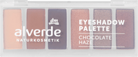 alverde NATURKOSMETIK Lidschatten Palette 20 Chocolate Haze, 7,8 g