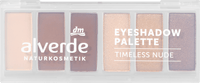 alverde NATURKOSMETIK Lidschatten Palette 30 Timeless Nude, 7,8 g