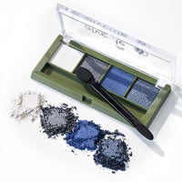 Lidschatten Palette Quattro 99 Denim Blue, 4 g alverde NATURKOSMETIK