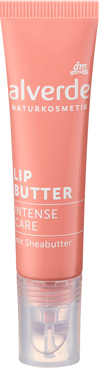 alverde NATURKOSMETIK Lip Butter Intense Care 10 Golden Peach, 10 ml