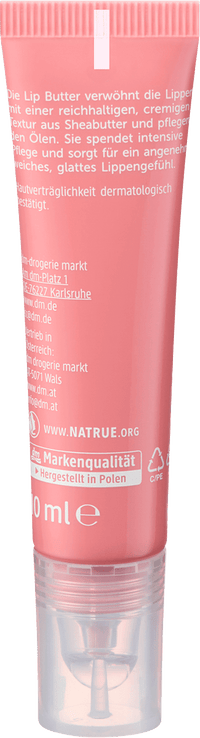 alverde NATURKOSMETIK Lip Butter Intense Care 20 Powder Pink, 10 ml
