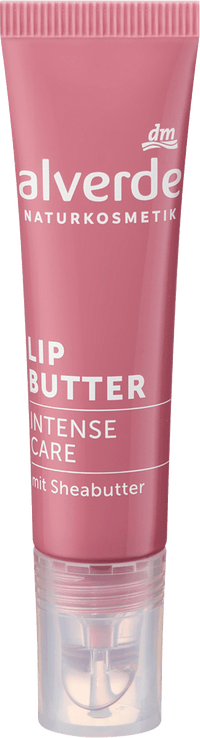 alverde NATURKOSMETIK Lip Butter Intense Care 30 Silky Aubergine, 10 ml