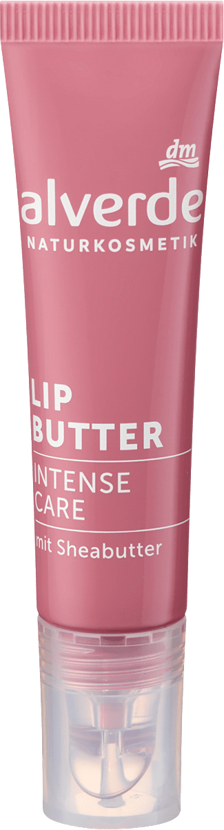 alverde NATURKOSMETIK Lip Butter Intense Care 30 Silky Aubergine, 10 ml