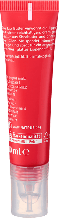 alverde NATURKOSMETIK Lip Butter Intense Care 50 Velvet Rouge, 10 ml