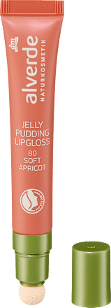 Lipgloss Jelly Pudding 80 Soft Apricot, 1 St alverde NATURKOSMETIK