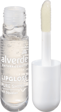 alverde NATURKOSMETIK Lipgloss Pure Shine 10 Clear Aura, 5 ml