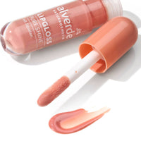 alverde NATURKOSMETIK Lipgloss Pure Shine 30 Peach Glow, 5 ml