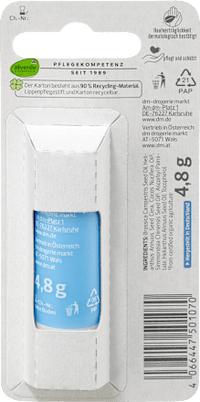 Gevoelige lippenverzorging, 4,8 g