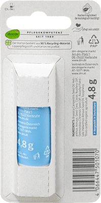 Gevoelige lippenverzorging, 4,8 g