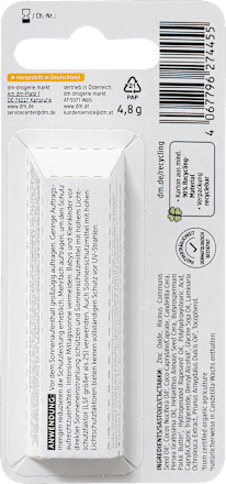 Lippenpflegestift sensitiv LSF 30, 4,8 g