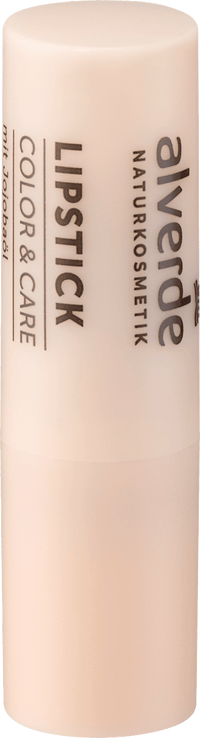 alverde NATURKOSMETIK Lippenstift Color & Care 47 Soft Brown, 4,6 g