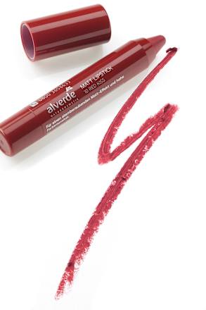 Lippenstift Matt 10 Red Kiss, 3,17 g alverde NATURKOSMETIK