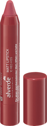 Lippenstift Matt 10 Red Kiss, 3,17 g alverde NATURKOSMETIK