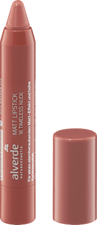 Lippenstift Matt 18 Timeless Nude, 3,17 g alverde NATURKOSMETIK