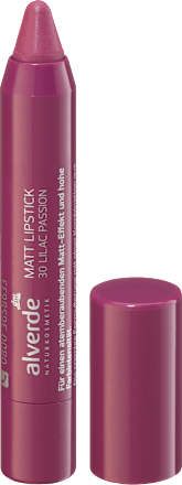 Lippenstift Matt 30 Lilac Passion, 3,17 g alverde NATURKOSMETIK