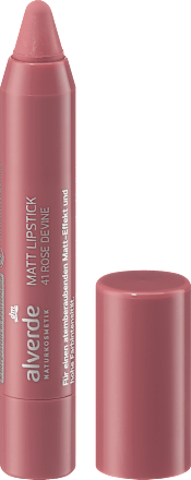 Lippenstift Matt 41 Rosé Devine, 3,17 g alverde NATURKOSMETIK