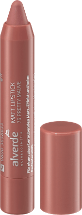 Lippenstift Matt  75 Pretty Mauve, 3,17 g alverde NATURKOSMETIK