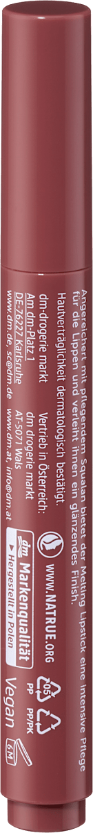alverde NATURKOSMETIK Lippenstift Melting Shine & Click 10, 2,8 g