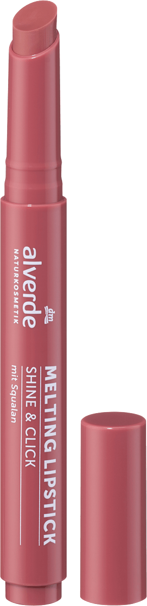 alverde NATURKOSMETIK Lippenstift Melting Shine & Click 20, 2,8 g
