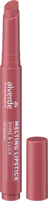 alverde NATURKOSMETIK Lippenstift Melting Shine & Click 20, 2,8 g