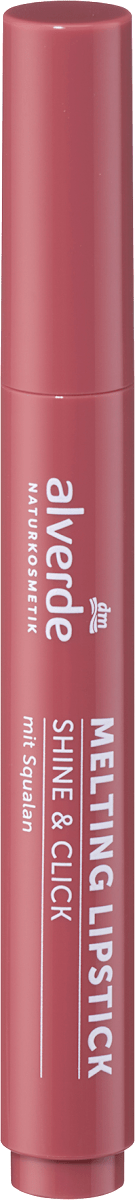 alverde NATURKOSMETIK Lippenstift Melting Shine & Click 20, 2,8 g