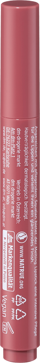 alverde NATURKOSMETIK Lippenstift Melting Shine & Click 20, 2,8 g