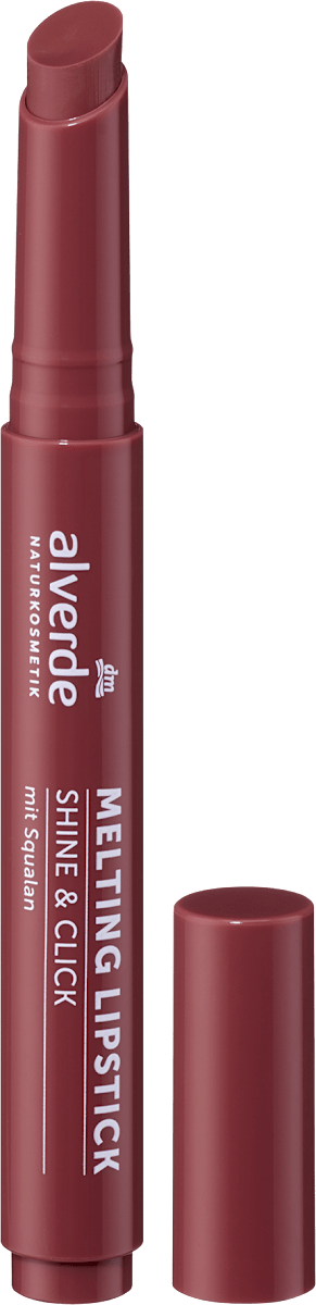 alverde NATURKOSMETIK Lippenstift Melting Shine & Click 30, 2,8 g