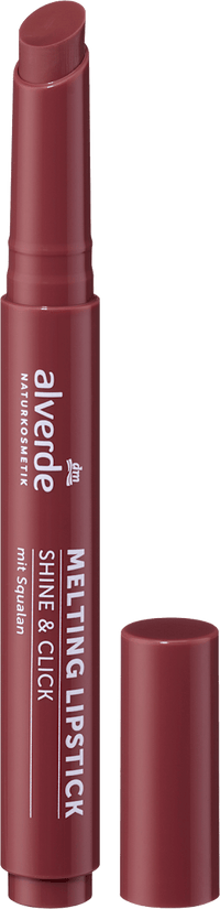 alverde NATURKOSMETIK Lippenstift Melting Shine & Click 30, 2,8 g