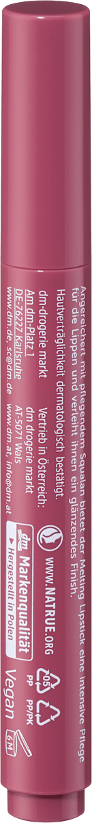 alverde NATURKOSMETIK Lippenstift Melting Shine & Click 40, 2,8 g