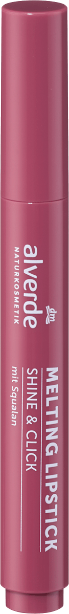 alverde NATURKOSMETIK Lippenstift Melting Shine & Click 40, 2,8 g