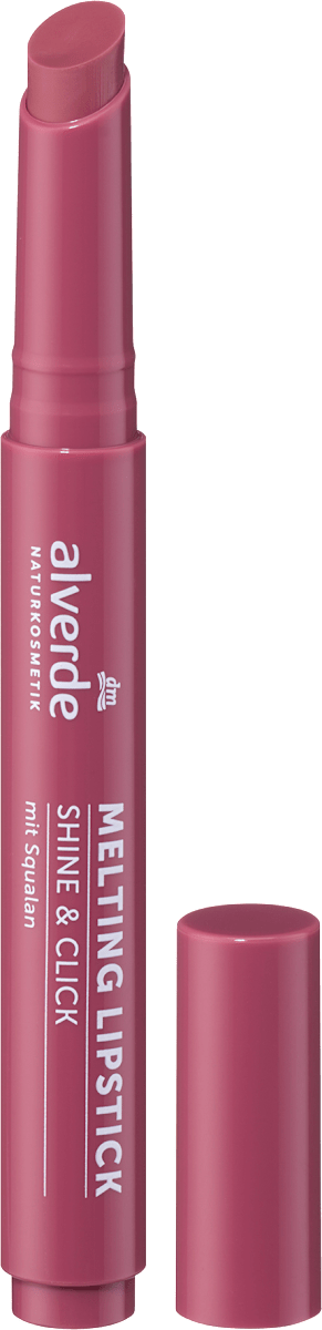 alverde NATURKOSMETIK Lippenstift Melting Shine & Click 40, 2,8 g