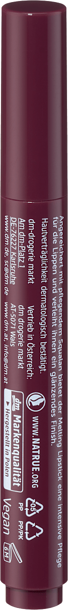 alverde NATURKOSMETIK Lippenstift Melting Shine & Click 50, 2,8 g