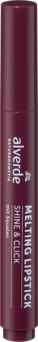 alverde NATURKOSMETIK Lippenstift Melting Shine & Click 50, 2,8 g