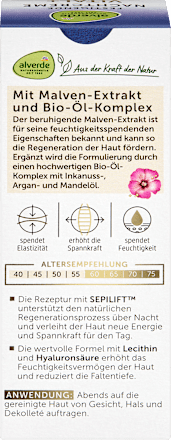 Nachcreme Anti-Falten Vital+ Ölkomplex, 50 ml