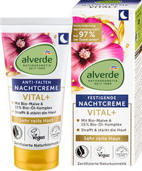 Nachcreme Anti-Falten Vital+ Ölkomplex, 50 ml