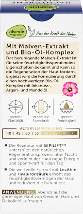 Nachcreme Anti-Falten Vital+ Ölkomplex, 50 ml