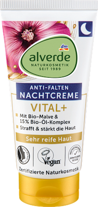 Nachcreme Anti-Falten Vital+ Ölkomplex, 50 ml