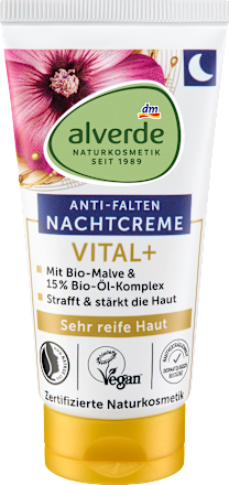 Nachcreme Anti-Falten Vital+ Ölkomplex, 50 ml