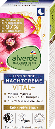 Nachcreme Anti-Falten Vital+ Ölkomplex, 50 ml