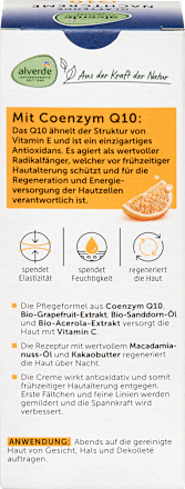 Nachtcreme Q10 Haut ab 30, 50 ml