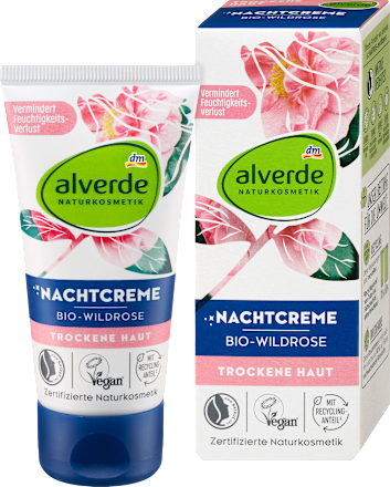 Wilde Rozen Nachtcrème, 50 ml