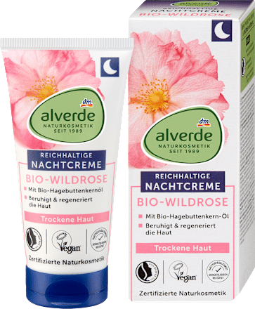 Nachtcreme Wildrose, 50 ml