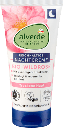 Nachtcreme Wildrose, 50 ml
