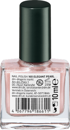 Nagellack Color & Care 160 Elegant Pearl, 10 ml alverde NATURKOSMETIK