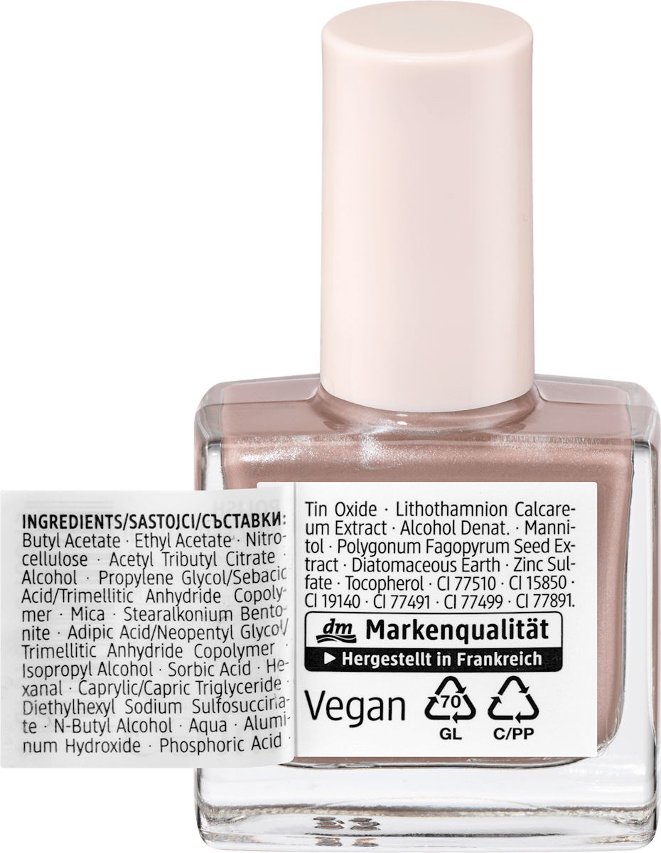 alverde NATURKOSMETIK Nagellack Color & Care 270 Graceful Touch, 10 ml